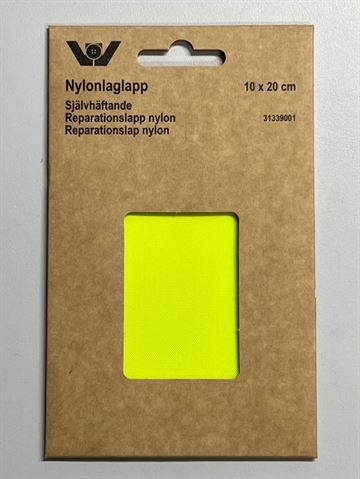 Nylon-lap patch NEON GUL